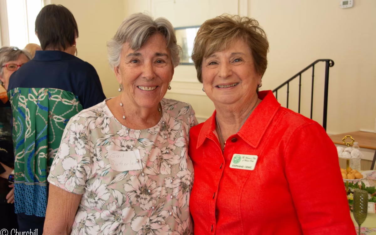 Members at a fundraising luncheon